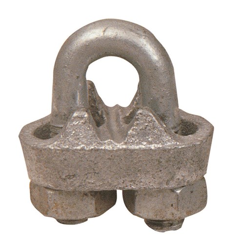 WIRE ROPE GRIP GALVANISED 12MM 1/2 INCH WIRE AS2076 